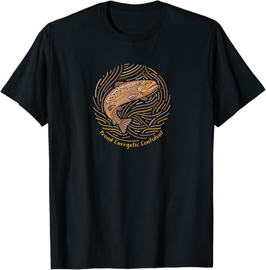 Native American Salmon Zodiac Sign Symbol for Leo TShirt
